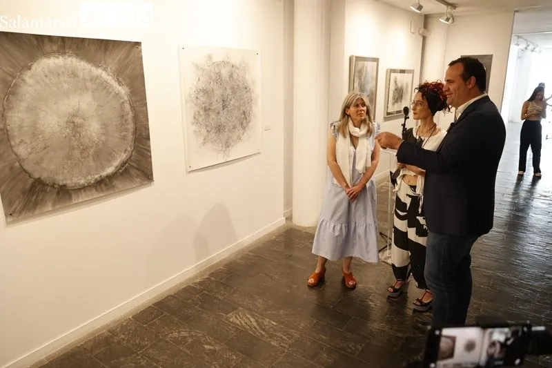 Exposición de Rocío Caramazana en la Sala de La Salina. Foto de David Sañudo