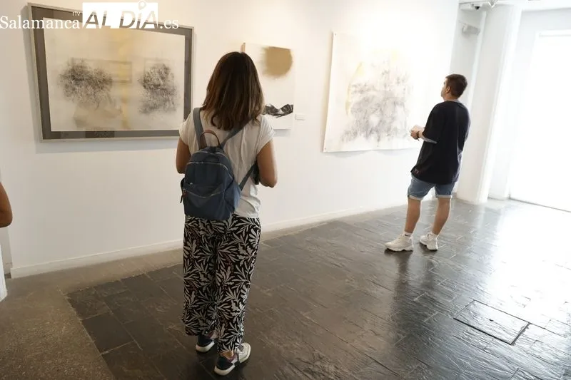 Exposición de Rocío Caramazana en la Sala de La Salina. Foto de David Sañudo