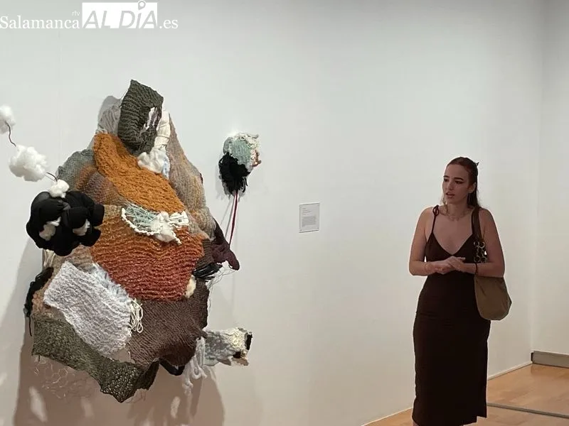 La exposición en el DA2 supone una recopilación de obras de estudiantes, pero también de jóvenes artistas, por tanto, en diferentes formatos. Foto de Miguel González