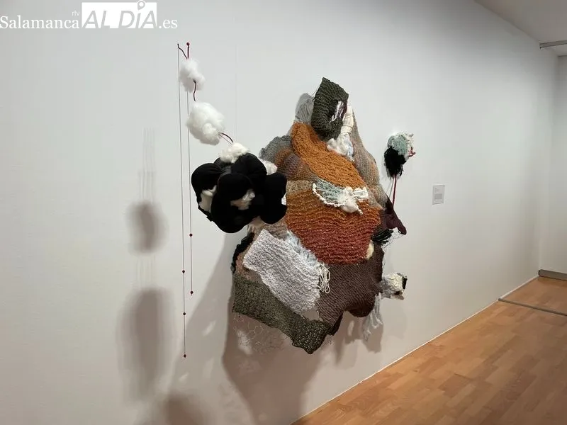 La exposición en el DA2 supone una recopilación de obras de estudiantes, pero también de jóvenes artistas, por tanto, en diferentes formatos. Foto de Miguel González