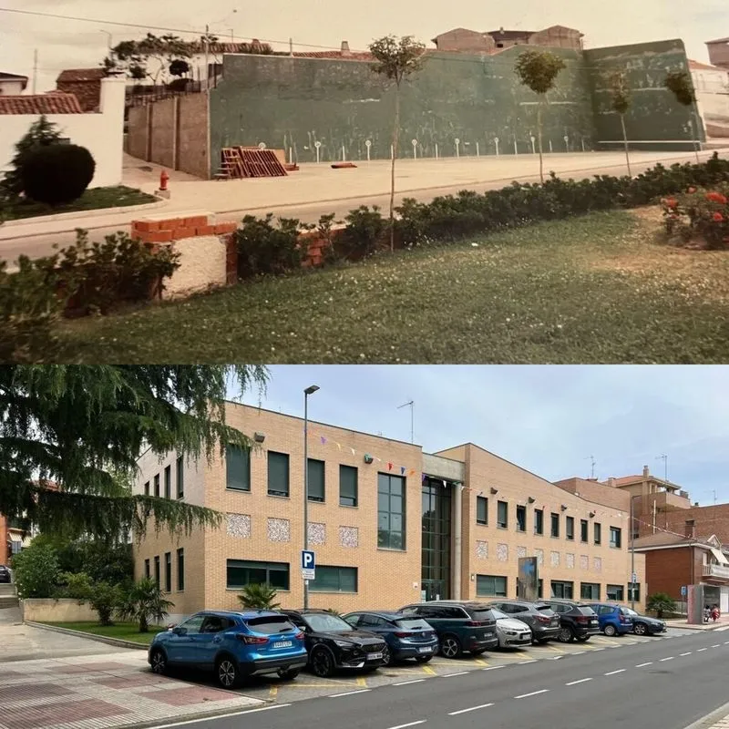 La zona del antiguo frontón hoy es consultorio médico