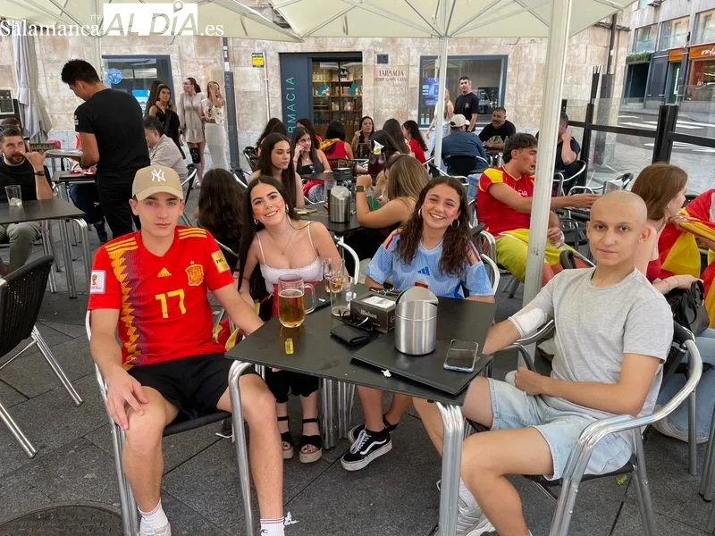 Ambiente en la semifinal de la Eurocopa 2024. Fotos: Miguel González