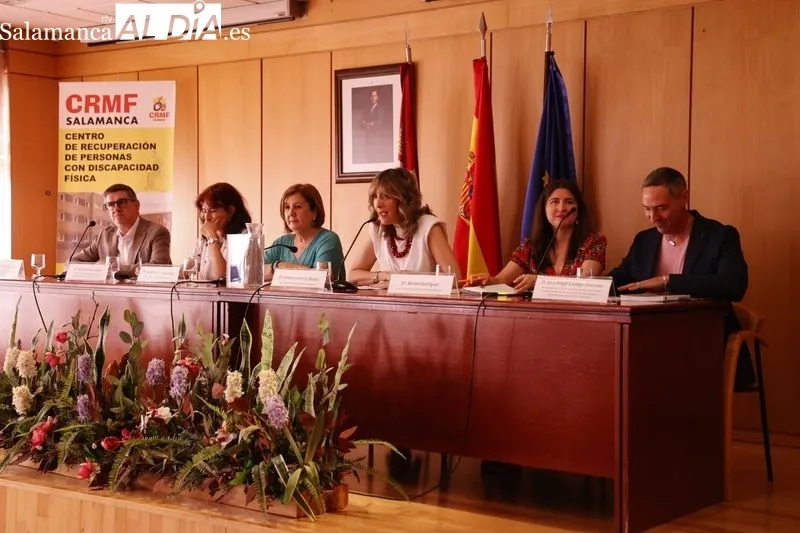 Presentación en el CRMF de Salamanca del libro ‘Inclusión y cultura: Guía de comunicación y trato inclusivo en archivos, bibliotecas y museos’. Foto de David Sañudo