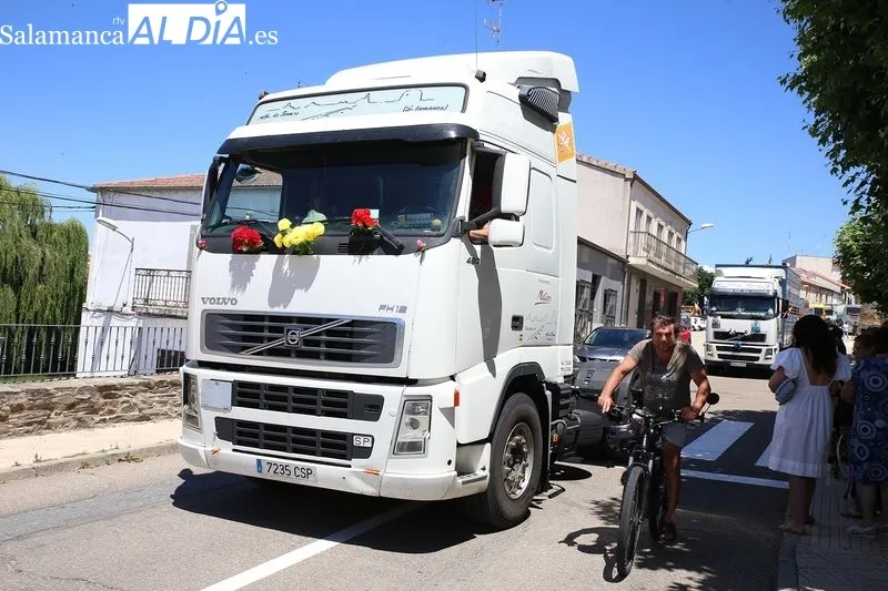 Foto 7 - El sector del transporte celebra San Crist&oacute;bal en Alba de Tormes
