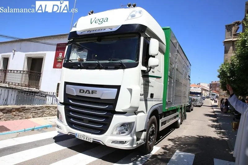 Foto 5 - El sector del transporte celebra San Crist&oacute;bal en Alba de Tormes
