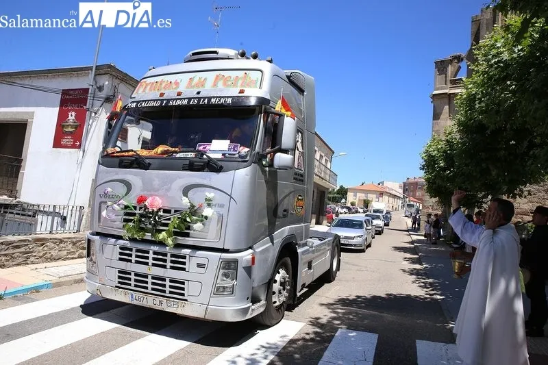 Foto 4 - El sector del transporte celebra San Crist&oacute;bal en Alba de Tormes