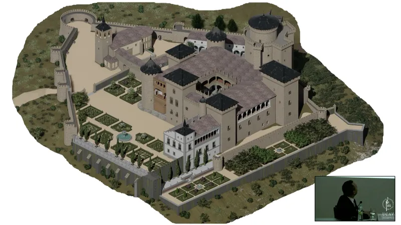 Foto 2 - Sergio Jim&eacute;nez Zazo &ldquo;reconstruye&rdquo; el Castillo de Alba de Tormes