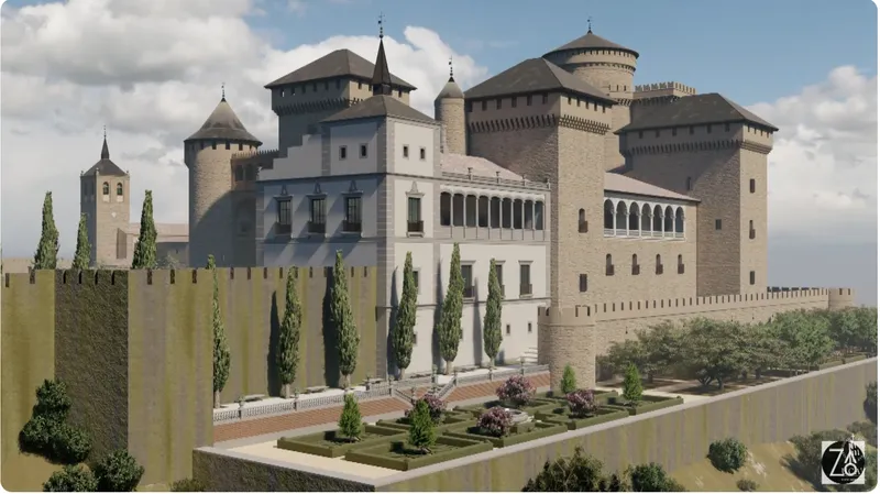 Foto 7 - Sergio Jim&eacute;nez Zazo &ldquo;reconstruye&rdquo; el Castillo de Alba de Tormes