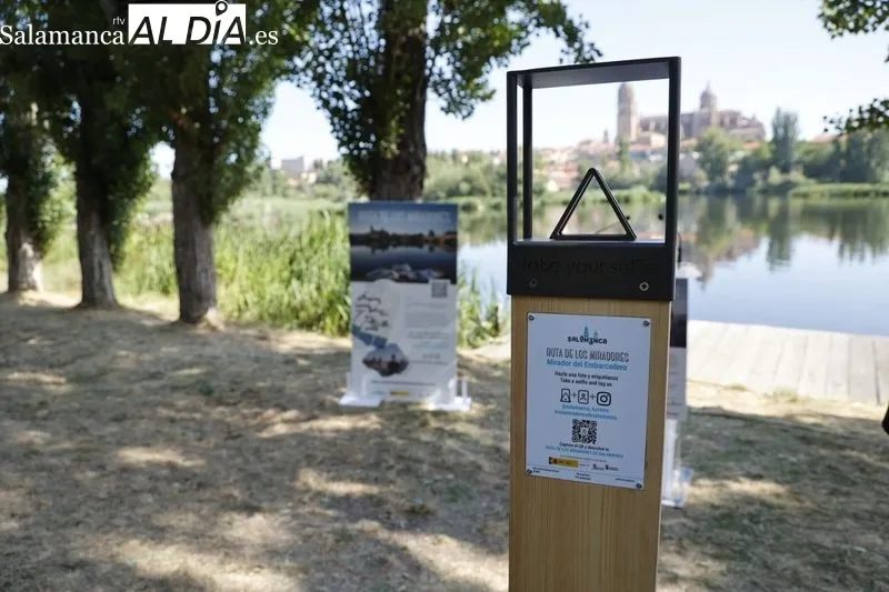 Presentación de la Ruta de los Miradores junto al embarcadero del Tormes. Foto de David Sañudo