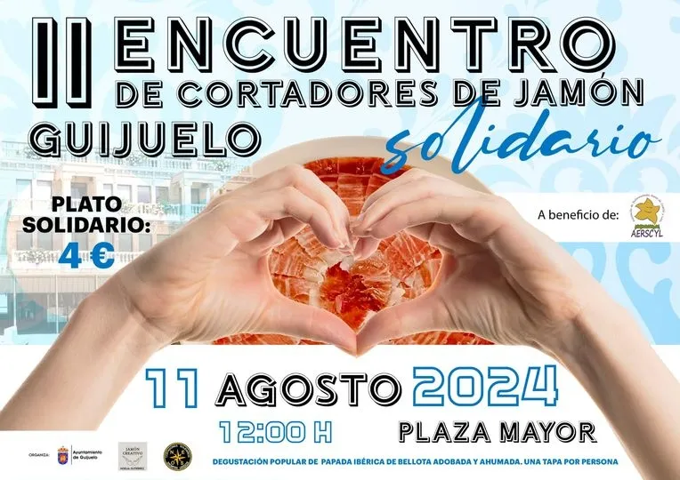El jamón y la mantilla, protagonistas en el Guijuelo más solidario y tradicional 