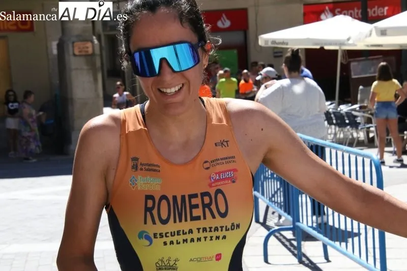 Foto 10 - Javier Risco y Celia Gonz&aacute;lez ganan el octavo triatl&oacute;n de Alba de Tormes