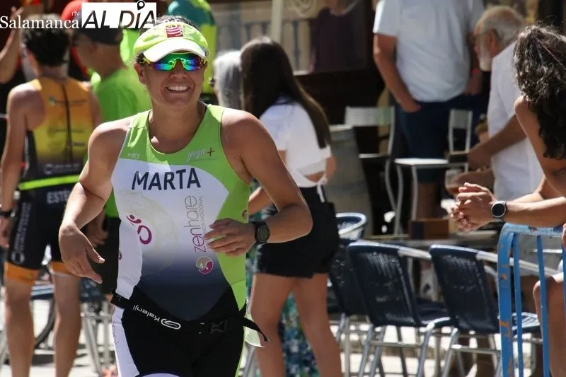 Foto 6 - Javier Risco y Celia Gonz&aacute;lez ganan el octavo triatl&oacute;n de Alba de Tormes