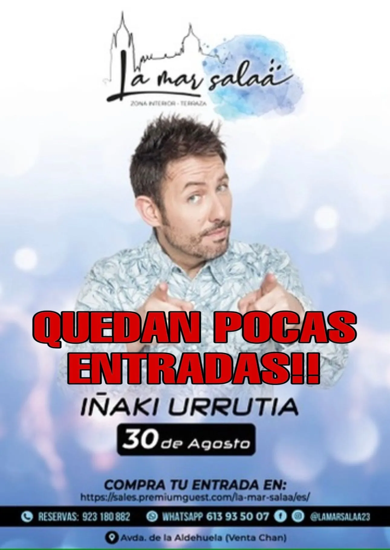 Foto 2 - El humor de I&ntilde;aki Urrutia llega este viernes a Salamanca y... &iexcl;quedan pocas entradas! 