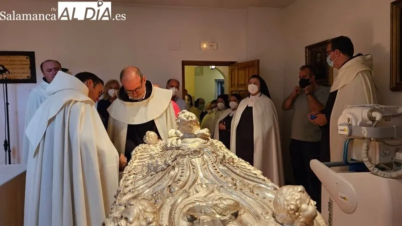 Foto 2 - El cuerpo de Santa Teresa de Jes&uacute;s mantiene el mismo aspecto visual que en 1914