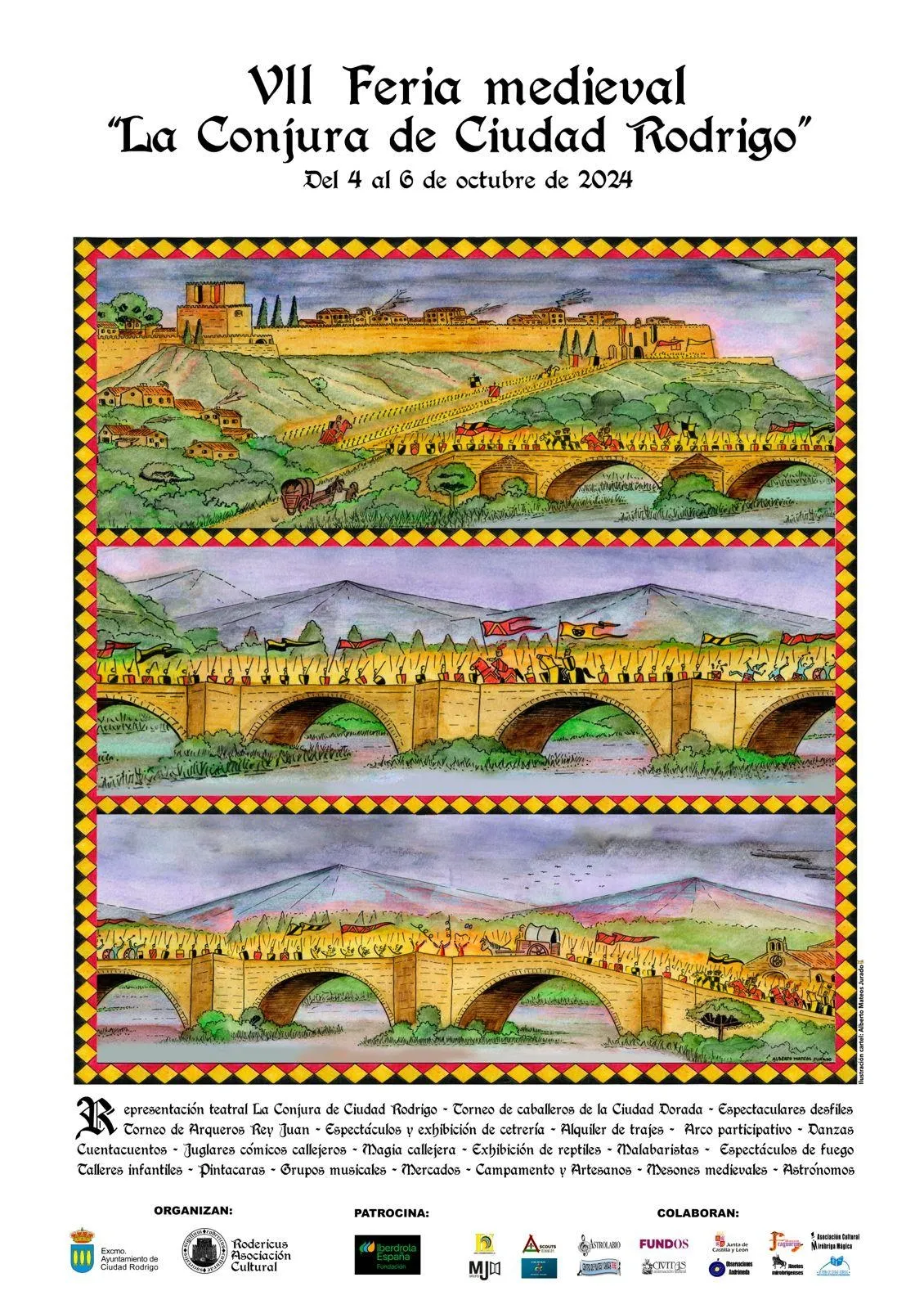 Foto 2 - Desvelado el cartel de la Feria Medieval 2024, que tendr&aacute; novedades al contar con m&aacute;s presupuesto