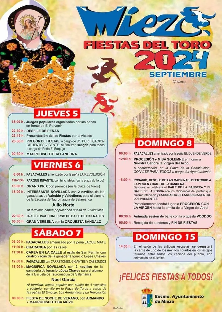 Foto 2 - Mieza ofrecer&aacute; a la Virgen del &Aacute;rbol sus tradicionales roscas de almendra