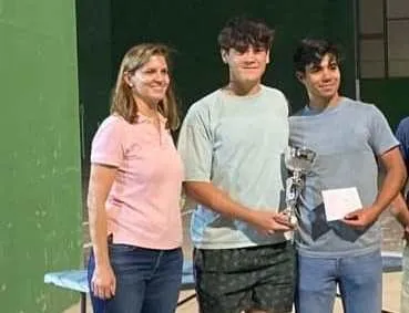 Foto 3 - Juanlu y Borja ganan el Campeonato de P&aacute;del de La Fuente de San Esteban