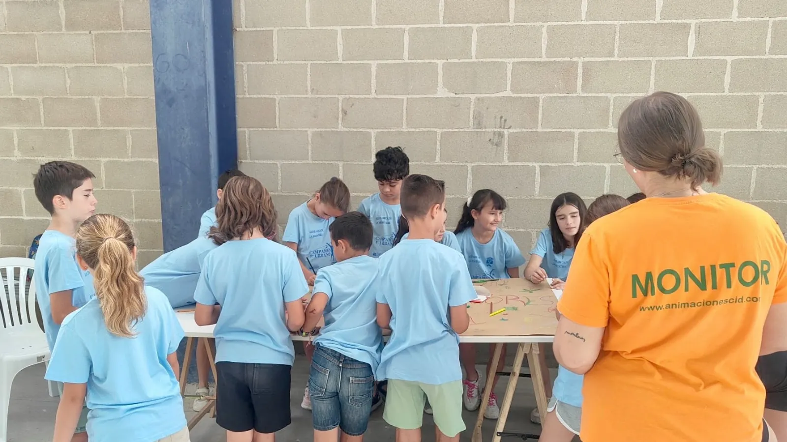Foto 3 - Decenas de peque&ntilde;os participan en los divertidos Campamentos Urbanos del CID en Aldeaseca de la Frontera