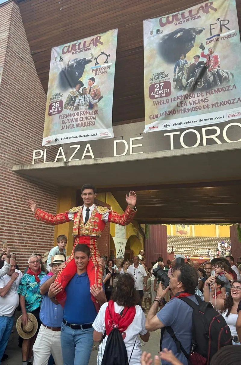 Foto 3 - Diosleguarde, por la puerta grande en su regreso a Cu&eacute;llar