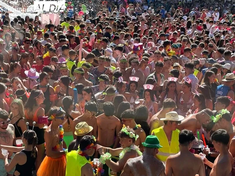Vibrante chupinazo en Guijuelo para arrancar las fiestas de 2024. Fotos: Miguel González