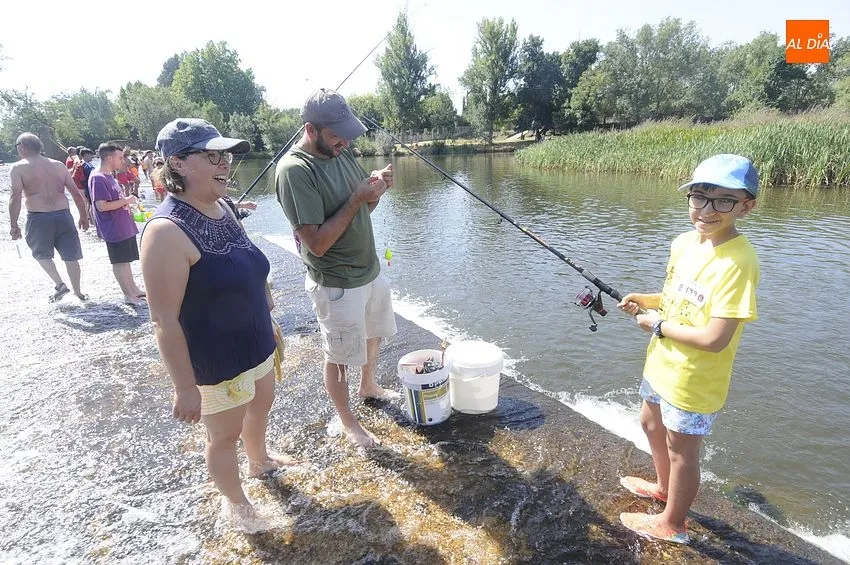 Concurso de pesca infantil en Ciudad Rodrigo / Fotos: Adrián M.Pastor