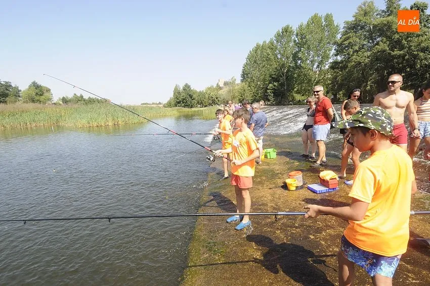 Concurso de pesca infantil en Ciudad Rodrigo / Fotos: Adrián M.Pastor