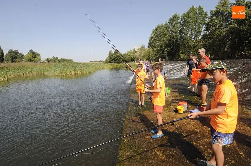 Concurso de pesca infantil en Ciudad Rodrigo / Fotos: Adrián M.Pastor