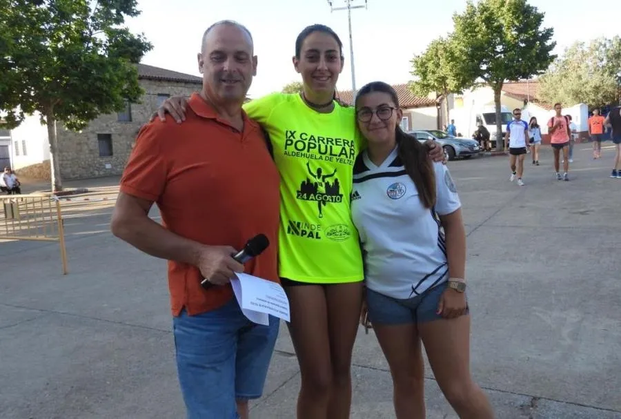 Foto 3 - Adri&aacute;n Mart&iacute;n y Lourdes Lobato se adjudican la IX Carrera Popular de Aldehuela de Yeltes