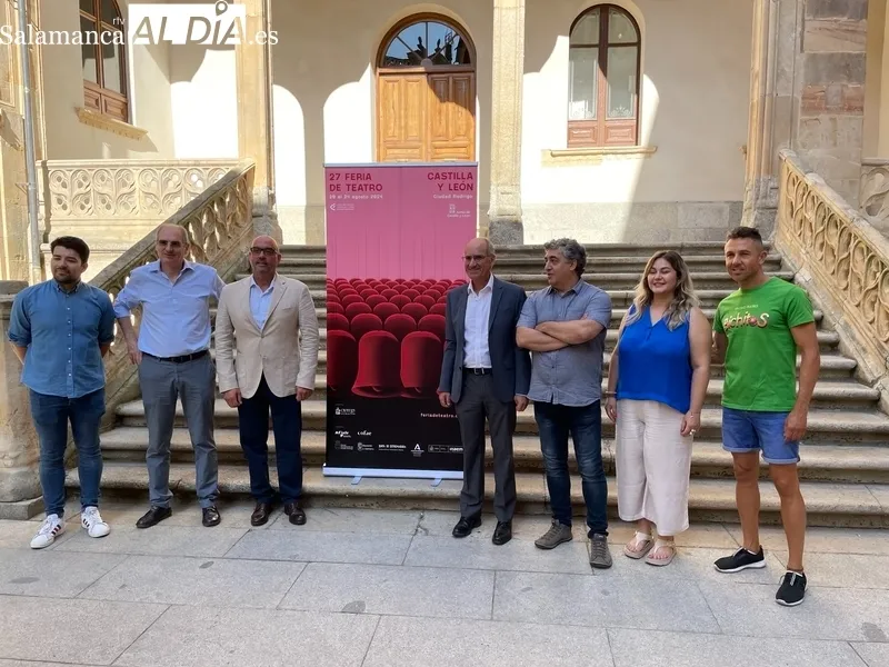 Presentación de la Feria de Teatro de Castilla y León en la Diputación de Salamanca. Fotos: Miguel González.