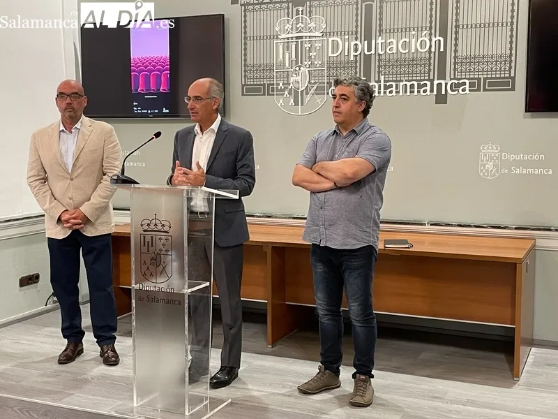 Presentación de la Feria de Teatro de Castilla y León en la Diputación de Salamanca. Fotos: Miguel González.