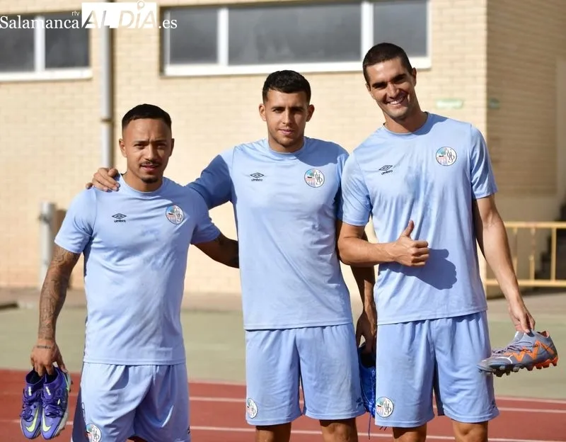 Entrenamiento del Salamanca UDS en la mañana de este martes 27 de agosto