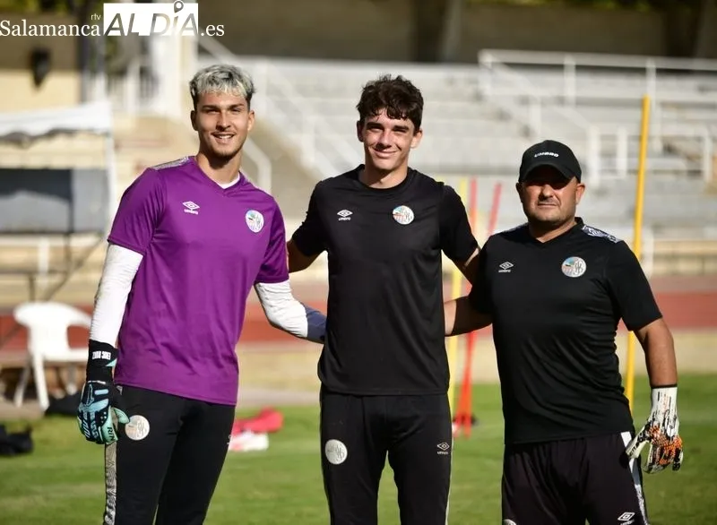 Entrenamiento del Salamanca UDS en la mañana de este martes 27 de agosto