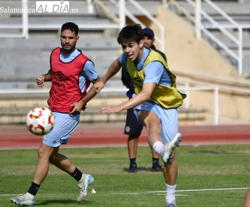 Entrenamiento del Salamanca UDS en la mañana de este martes 27 de agosto