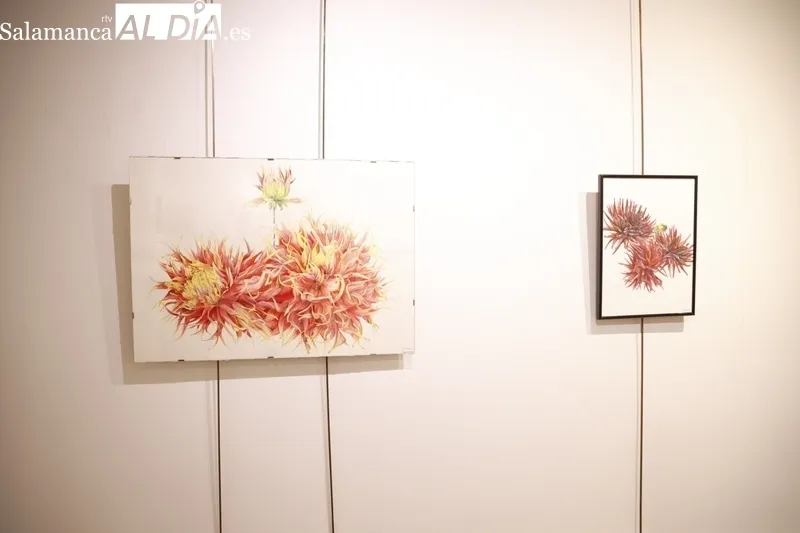 Muestra de pintura ‘Anima Mundi’ de Casandra Pina Lanero en el Espacio Joven. Fotos: David Sañudo.