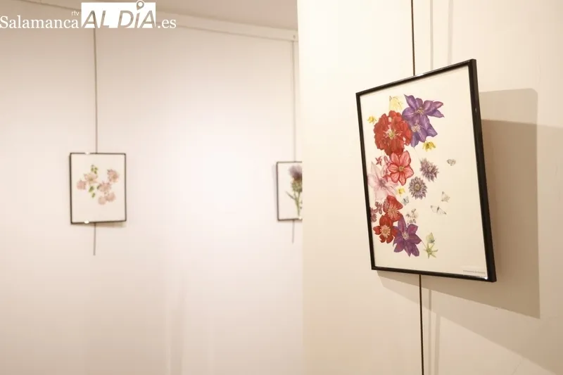 Muestra de pintura ‘Anima Mundi’ de Casandra Pina Lanero en el Espacio Joven. Fotos: David Sañudo.