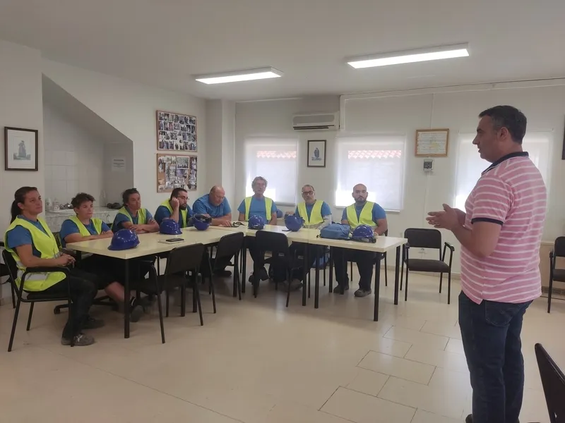 La Acción Formativa (AFE) de Diputación en Juzbado forma a 8 alumnos en construcción.