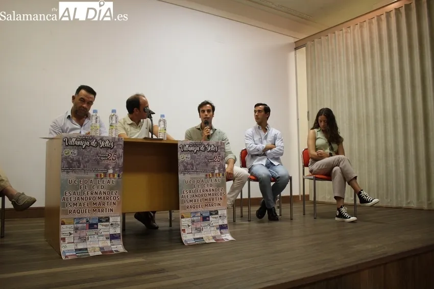 Presentación del festejo en Villavieja / SILVESTRE