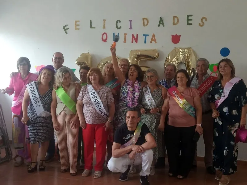 Fiesta de los quintos del 59 en Mieza