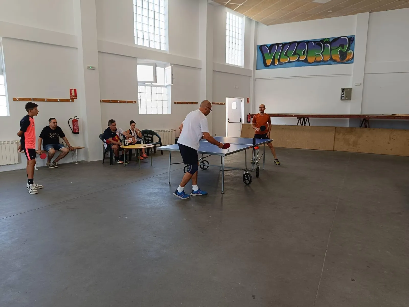 Foto 3 - La llegada de la Mariseca y los torneos de Tenis de Mesa y P&aacute;del abren la gran Semana Cultural de Villoria