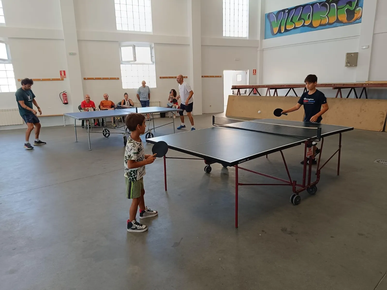 Foto 5 - La llegada de la Mariseca y los torneos de Tenis de Mesa y P&aacute;del abren la gran Semana Cultural de Villoria