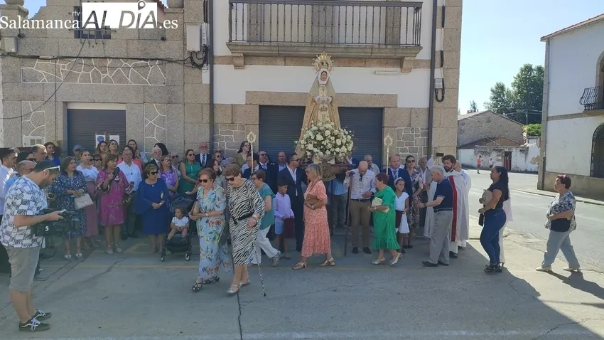 Actos religiosos y festejos taurinos confluían este miércoles en Villavieja de Yeltes en honor a la Virgen de Caballeros / CORRAL Y SÁNCHEZ
