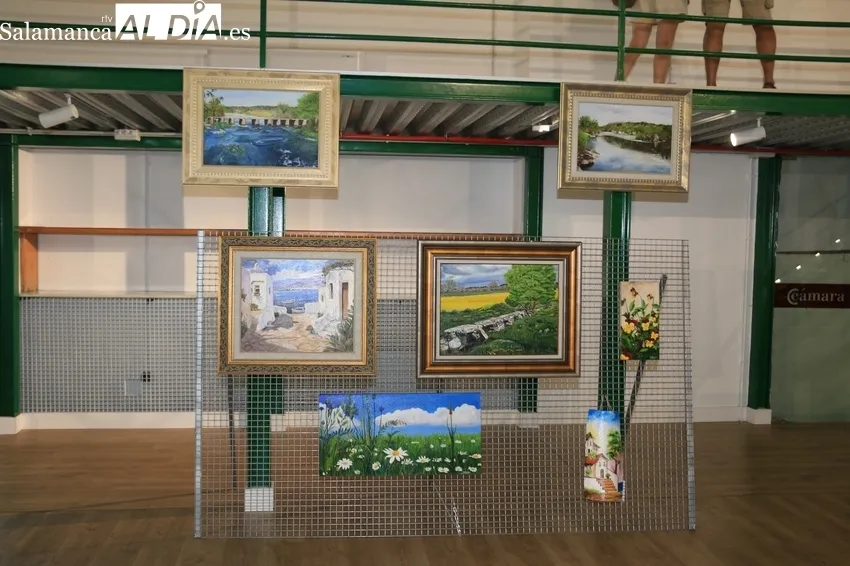 Exposición de artes plásticas en el Mercado de Abastos de Vitigudino / CORRAL