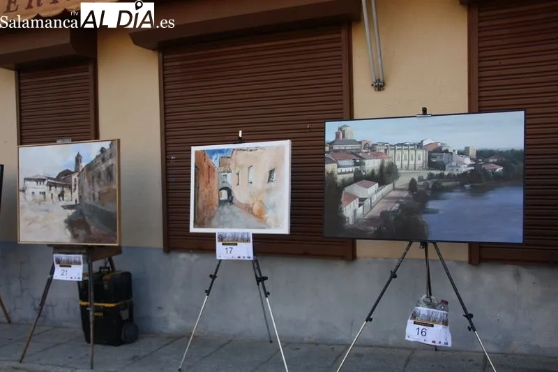 Foto 14 - Juan Antonio Garc&iacute;a, ganador del VII certamen de Pintura al aire libre 'Villa Alba de Tormes'