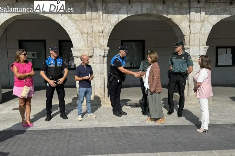 Foto 4 - La subdelegada del Gobierno, Rosa L&oacute;pez, visita por primera vez Pe&ntilde;aranda para presidir la Junta de Seguridad Local, con las fiestas como eje principal