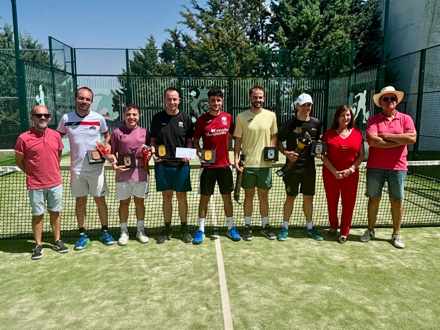 Foto 2 - Javier Cabo y Pablo Dom&iacute;nguez, ganadores del IV Torneo de P&aacute;del de Pe&ntilde;aranda, que se consolida como imprescindible en las pre-fiestas 