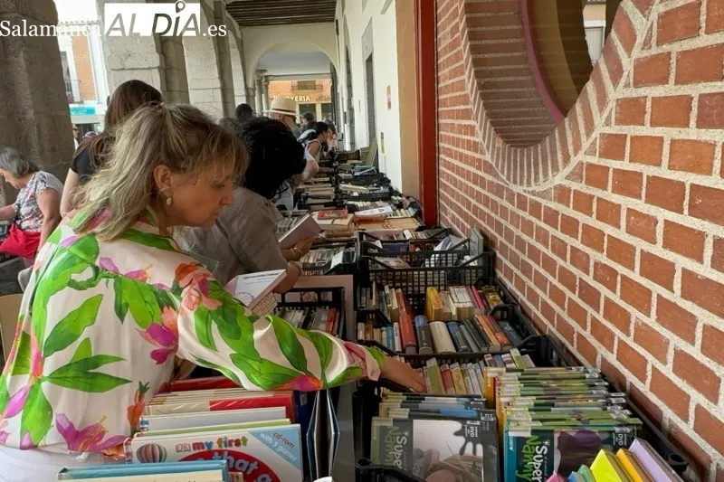 Foto 4 - El Mercadillo de Libros Olvidados suma 28 ediciones con una nueva y multitudinaria cita en los soportales de la Plaza de Espa&ntilde;a
