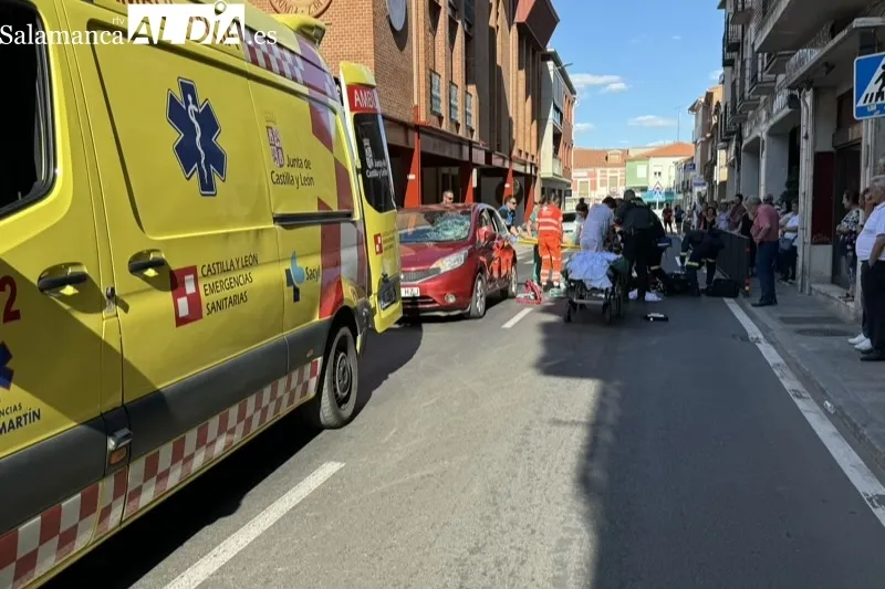 Foto 3 - Trasladada en helic&oacute;ptero y en estado muy grave una mujer tras un atropello en la Calle Carmen