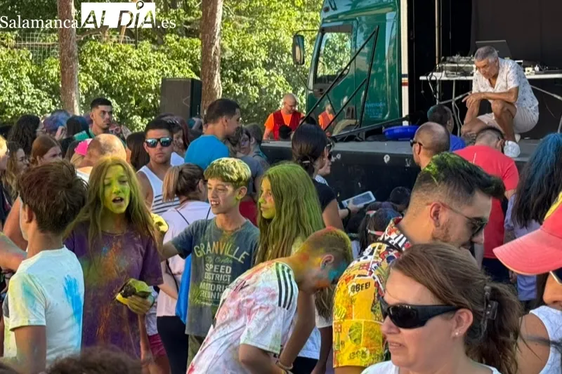 Foto 5 - Diversi&oacute;n para grandes y peque&ntilde;os protagonizan el 'Color Fest' de Babilafuente