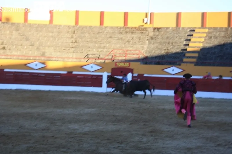 Foto 8 - San Roque deja una animada tarde de rejones en Babilafuente