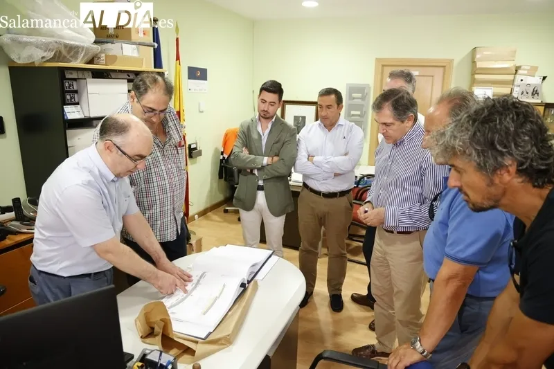 Presentación de los proyectos de humanización de las travesías de las localidades de Cristóbal, Pedrosillo el Ralo, La Vellés y Macotera. Fotos: David Sañudo.